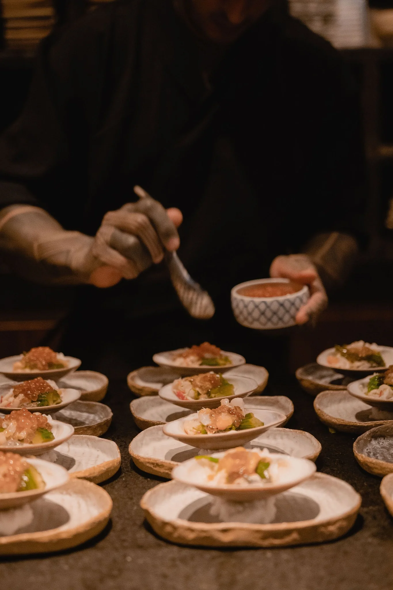 Kuu Jū — shell course preparation