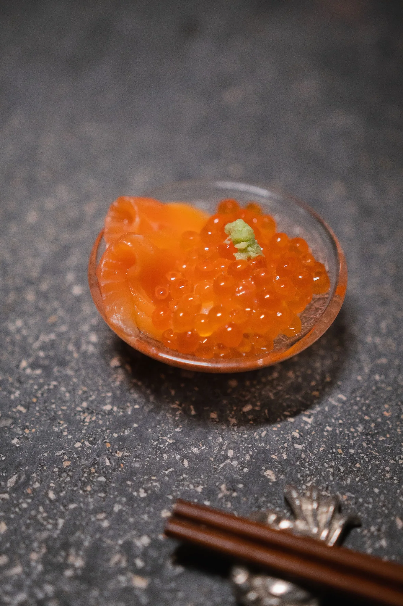 Kuu Jū — salmon and roe course